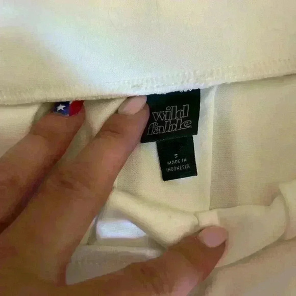 Wild Fable white mini tennis skirt - Picture 4 of 5